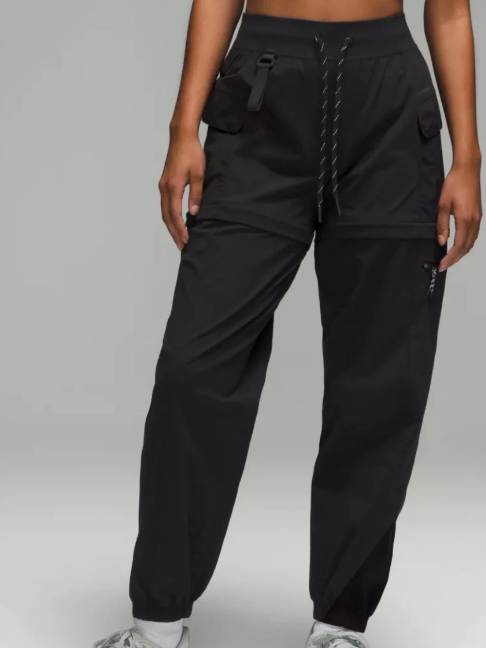 Lululemon Black Convertible High-Rise Hiking Jogger